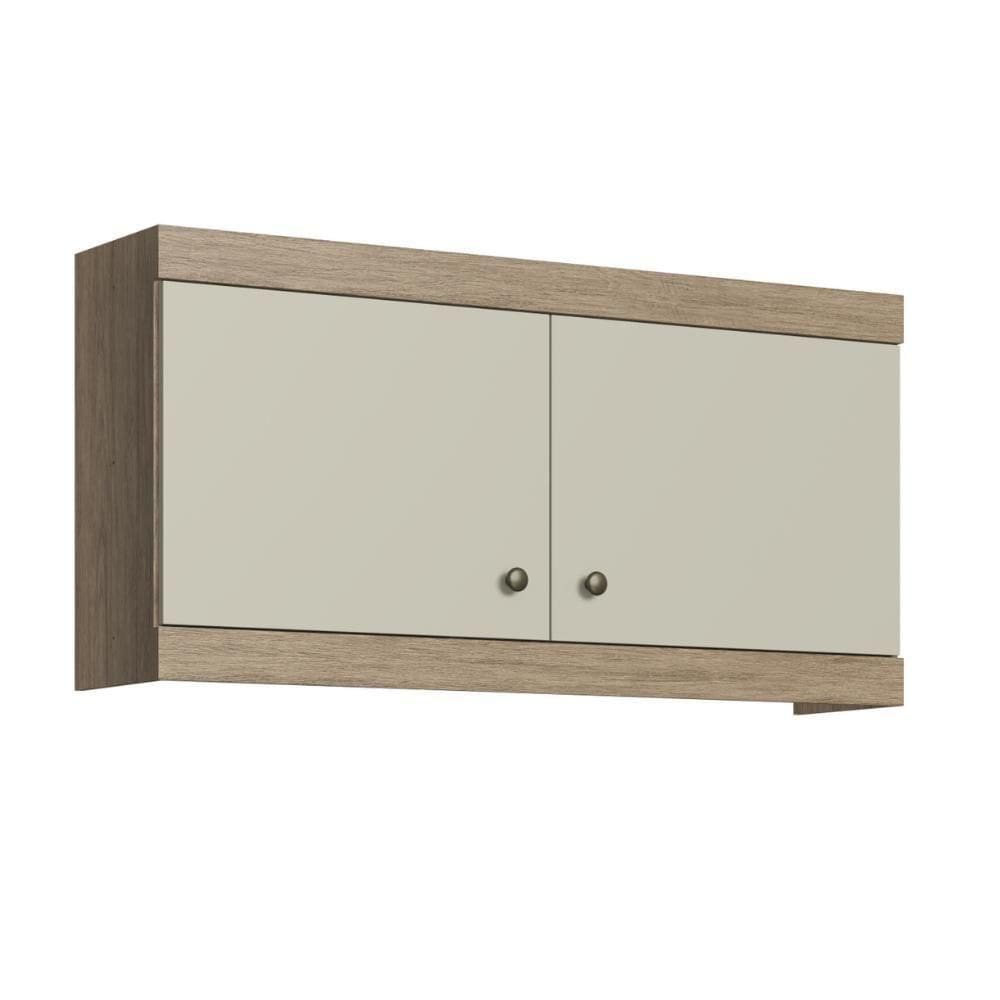 Armário Aéreo De Cozinha 2Pts 1,20M Decibal Wood|Cristalo