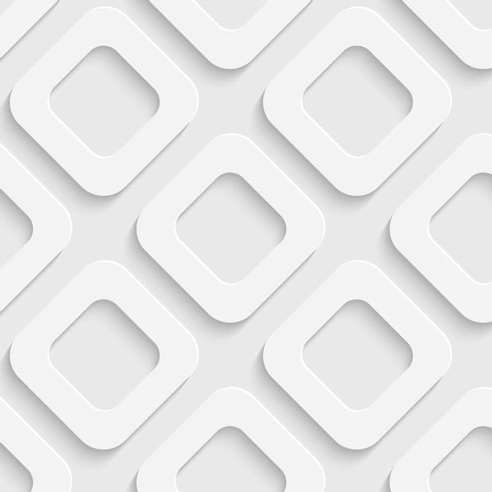 Papel De Parede 3D Quadrados Sala Quarto Adesivo Lavavel