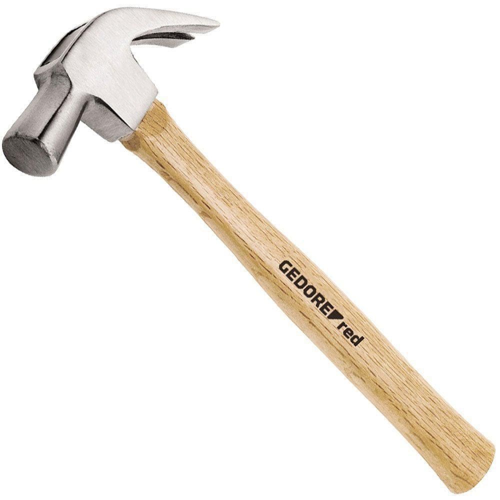 Martelo De Unha 21Mm Com Cabo De Madeira - Gedore Red