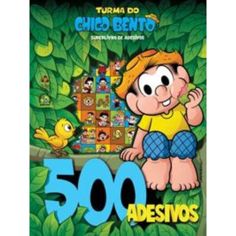 Turma Do Chico Bento Superlivro De Adesivos - 500 Adesivos