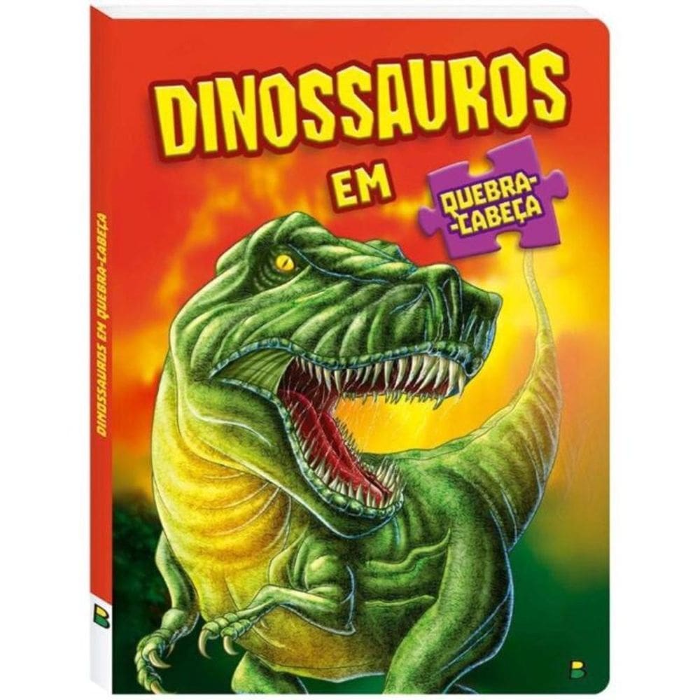 Dinossauros Em Quebra-cabeça