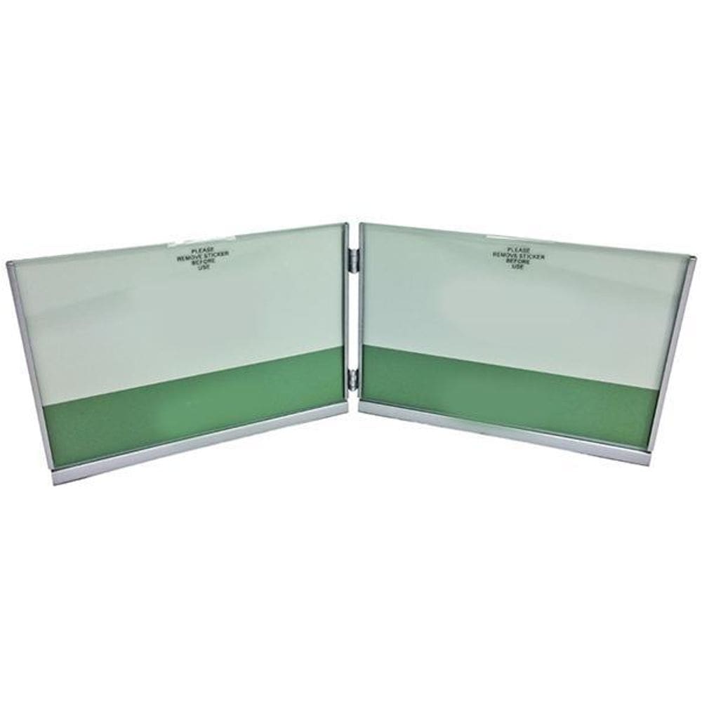 Porta Retrato Duplo 10X15 Square Prata