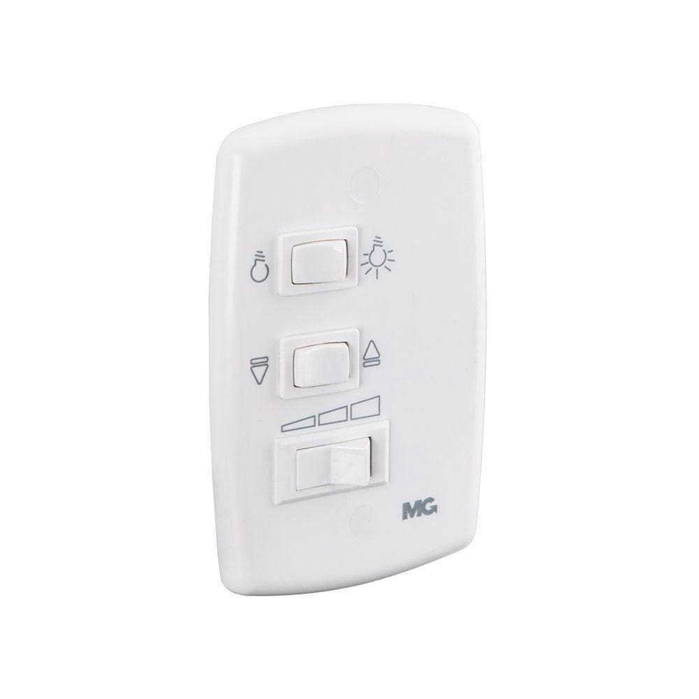 Controle Para Ventilador De Teto Margirius Control Com Capacitor 200W Branco 220V