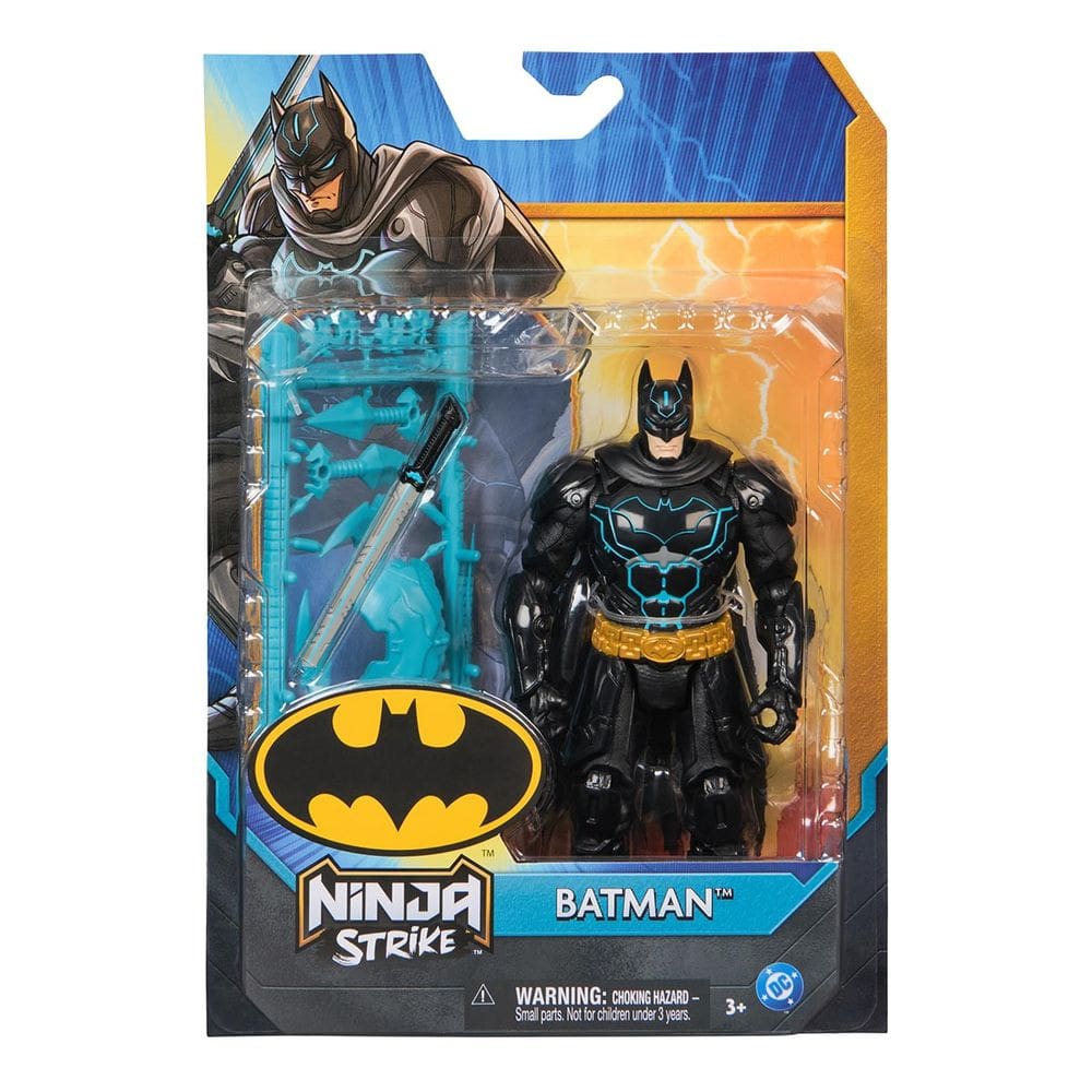 Boneco Batman de 15cm com Acessórios - Ninja Strike