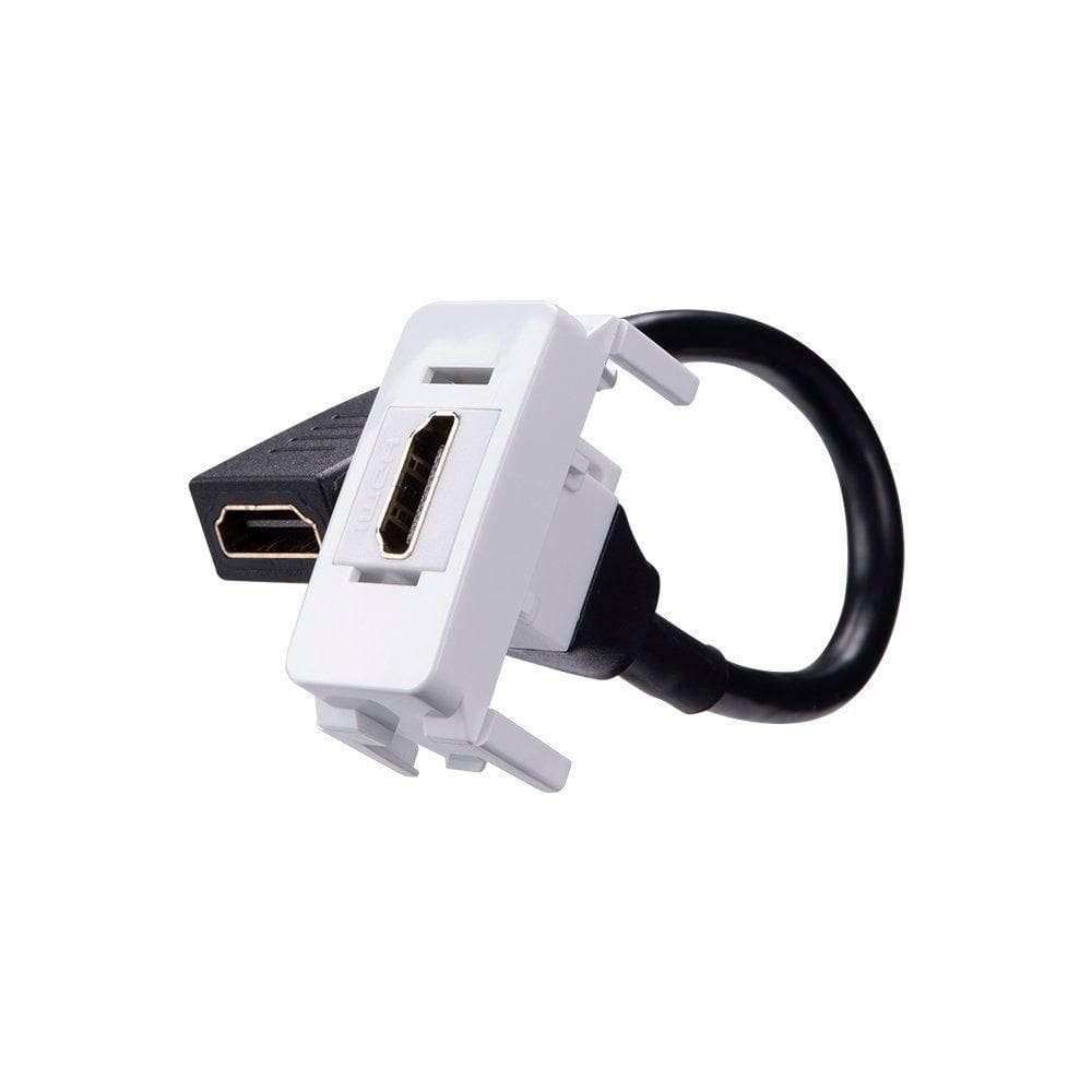 Módulo Tomada Hdmi Margirius B3 Branco