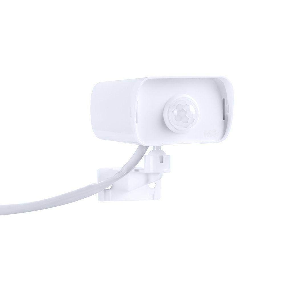 Sensor De Presença Margirius Premium Pmpx-40f Externo De Sobrepor Parede Bivolt Branco