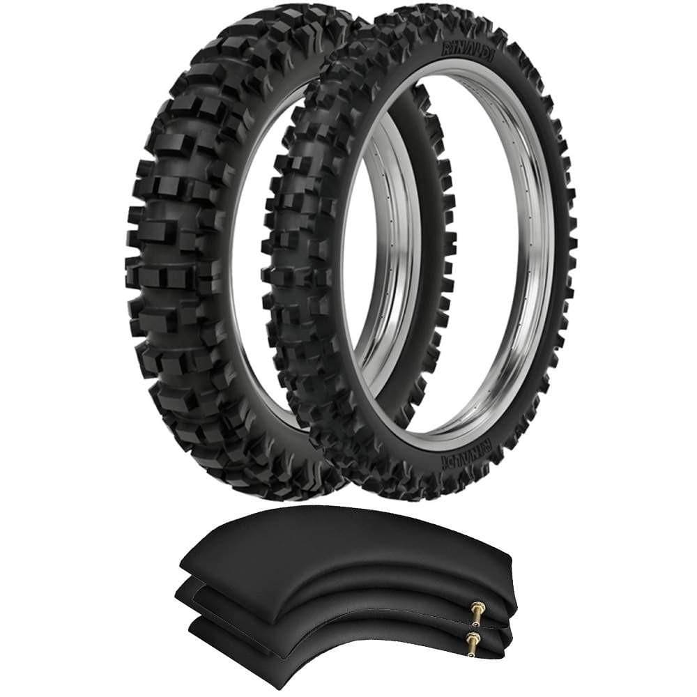 Kit Pneu Crf 150f Ttr 125 70/100-19 + 90/100-16 Rmx35 Rinaldi