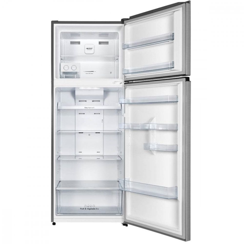 Geladeira Hisense 466L Frost Free Duplex Inverter Design Pure Flat Super Cool - Inox