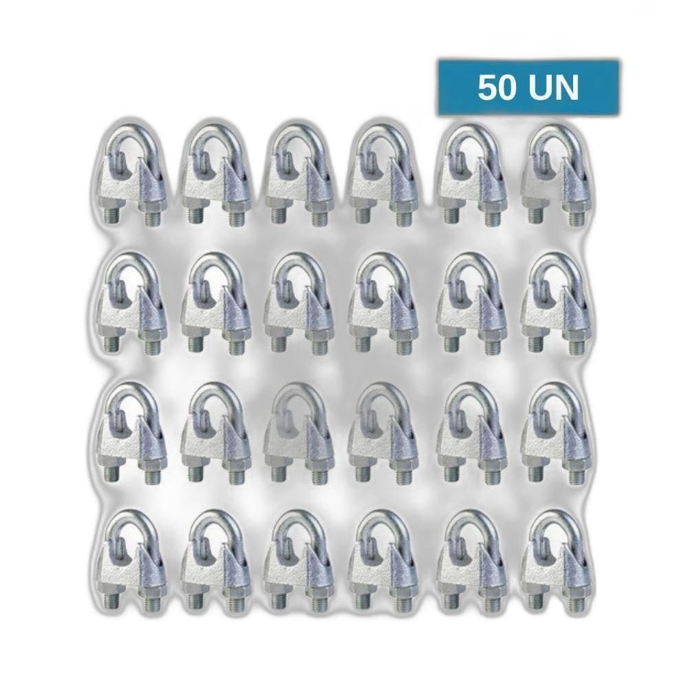 Grampo Para Cabo De Aço Pesado Starfer 3/16 50