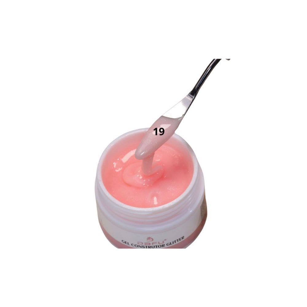 Gel Construtor Glitter Nude Hard