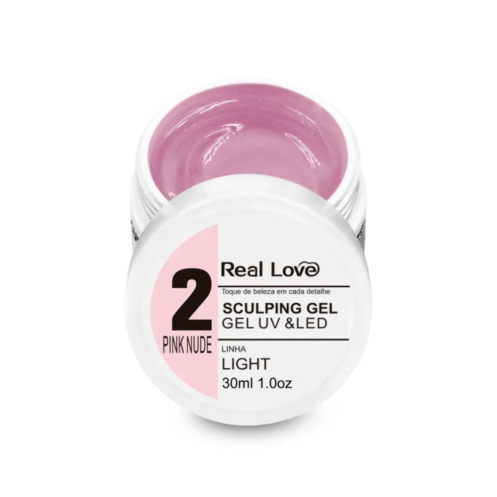 Gel De Alongamento 02 Pink Nude Real Love 30ml