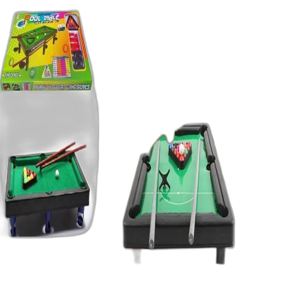 Mesa Sinuca Bilhar Infantil Snooker Desmontavel Pezinho Mesa