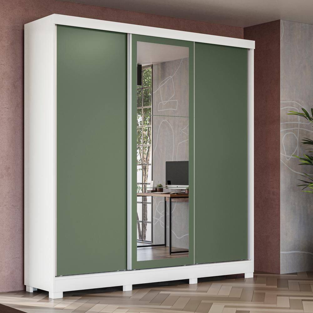 Guarda Roupa Casal Kappesberg 3 Portas Reversíveis | Ponto