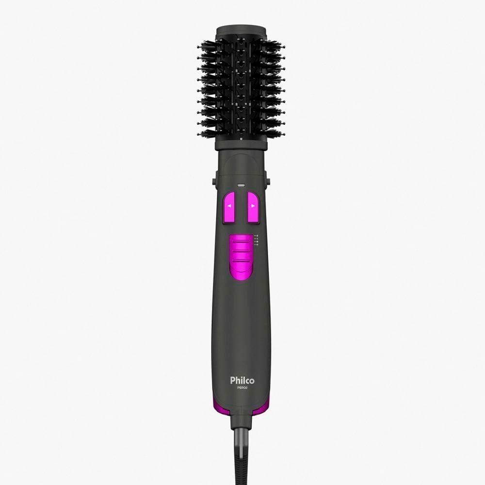 Escova Rotativa Philco Per02 2 Em 1 1300W Cinza Bivolt