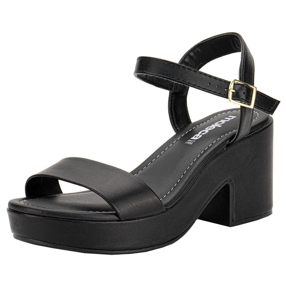 Sandália Feminina Salto Grosso Moleca 5549102