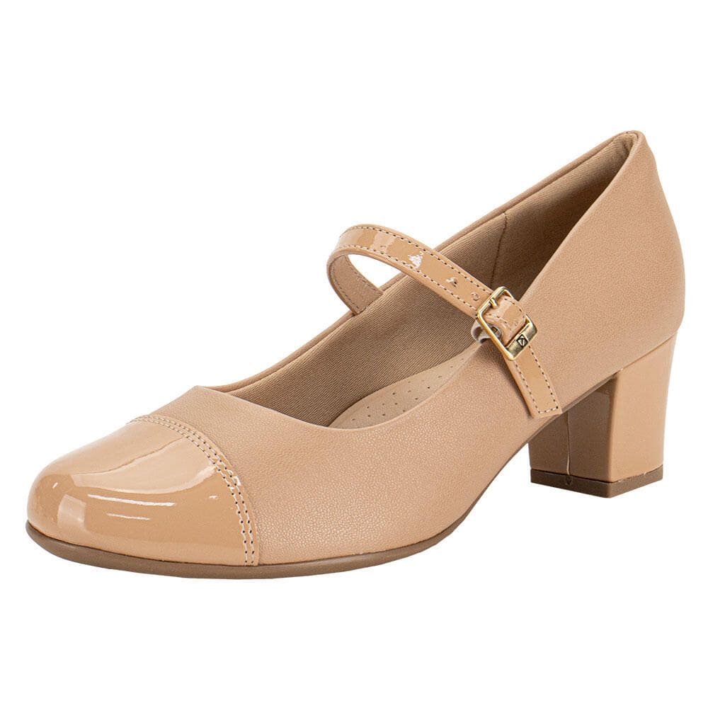Sapato Feminino Salto Grosso Piccadilly 110185