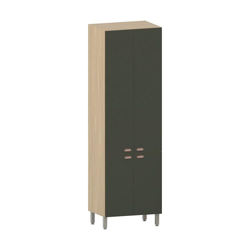 Paneleiro Duplo 70cm 4 Portas Classic Luciane Móveis.