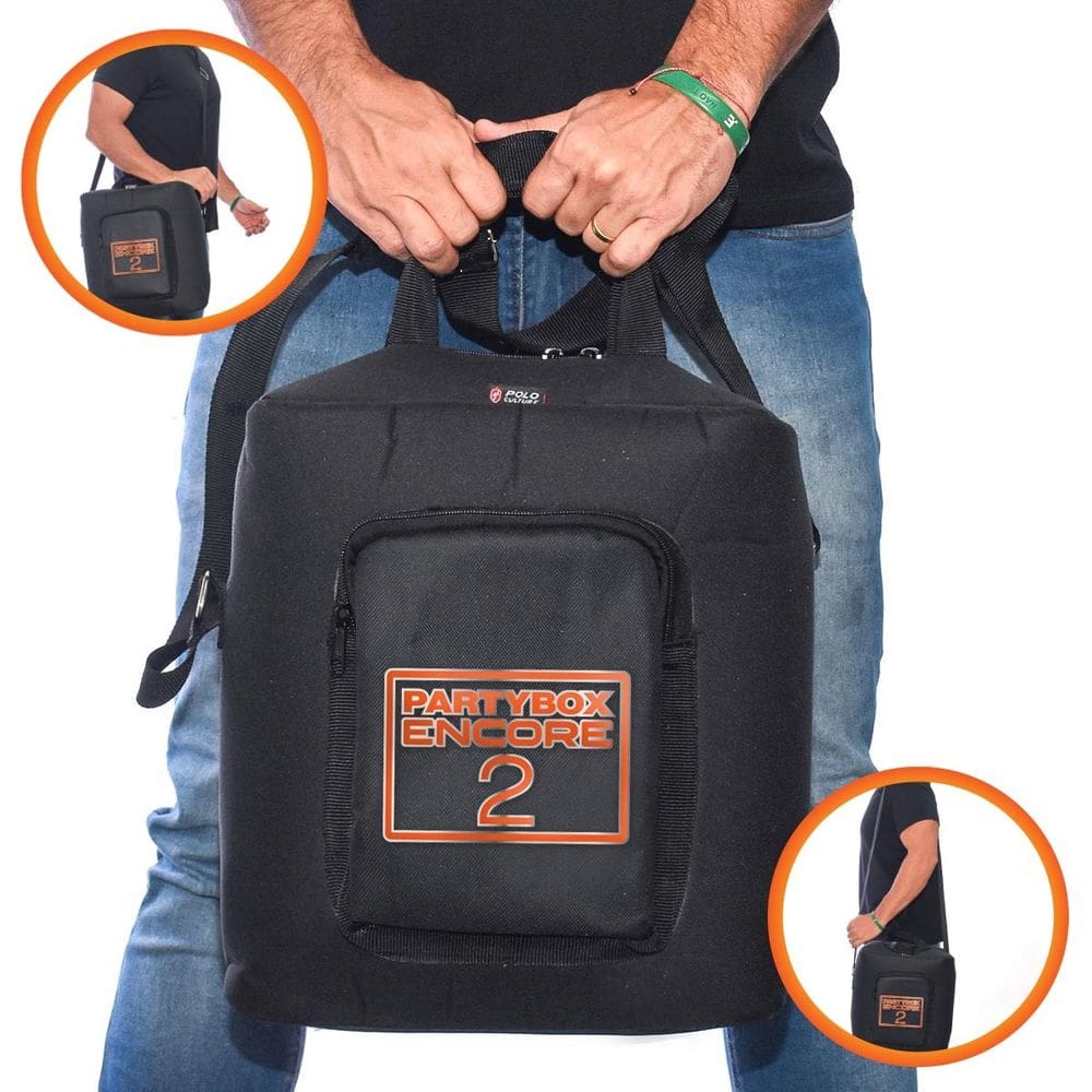 Case Bolsa Bag P/ Partybox Encore 2 Bolso P/ Microfones