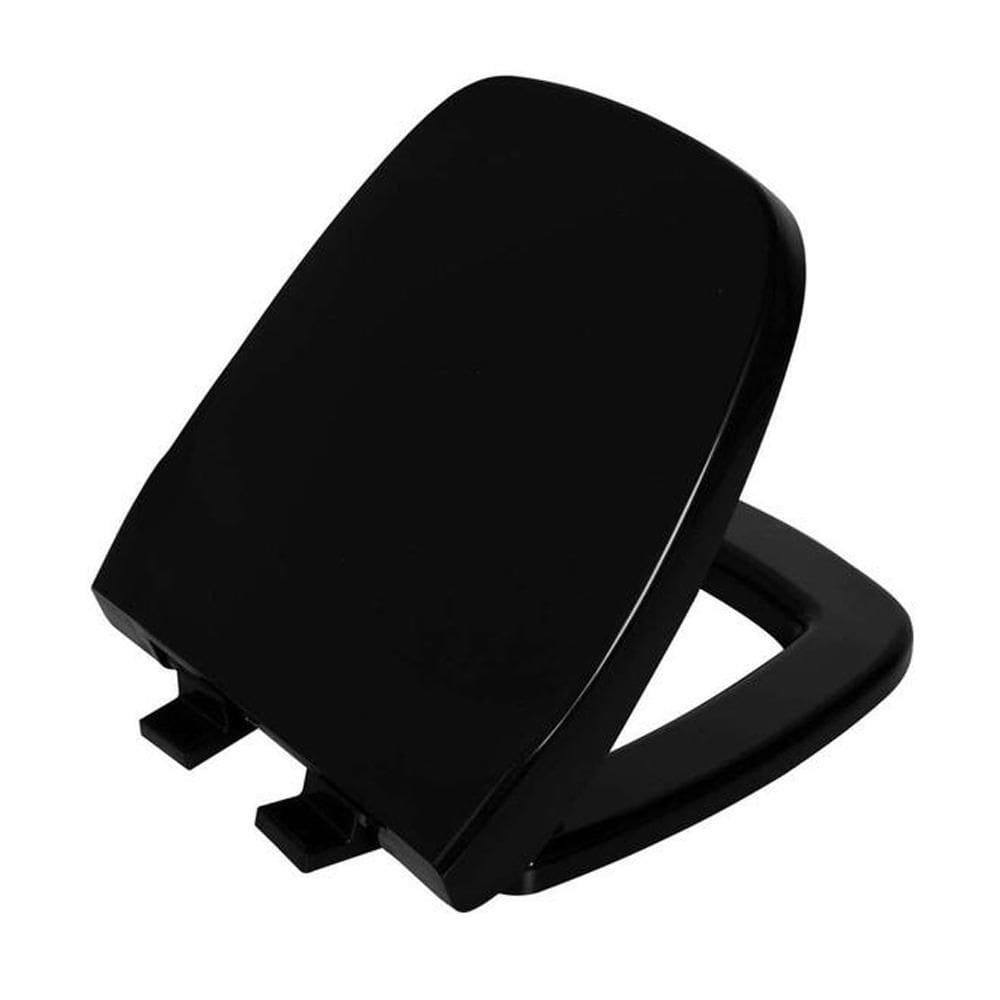 Assento Soft Close Like Preto Tampa Para Vaso Celite Preto