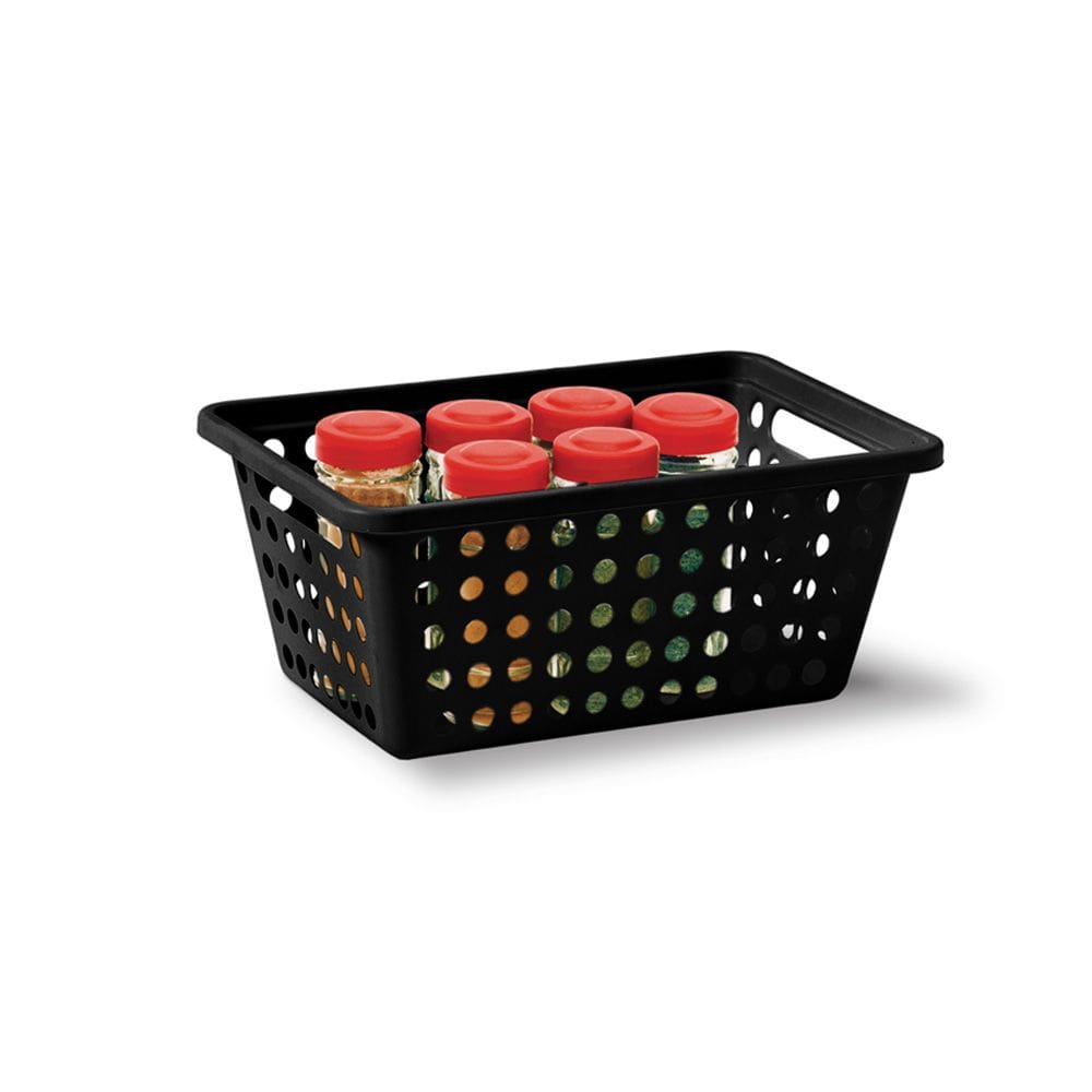 Cesta organizadora sem alça N3567 - preta - Niquelart