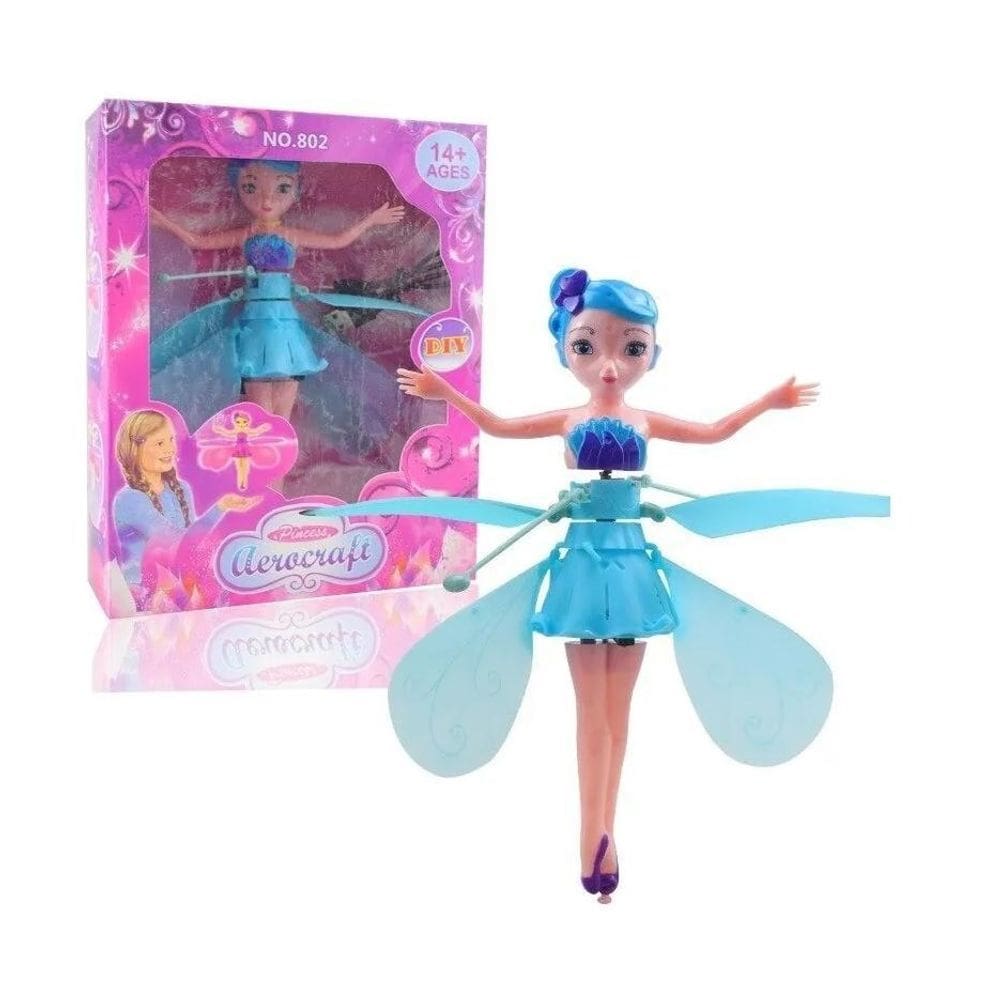 Fada Magica Voadora Boneca Sensor De Mão Brinquedo Incrível