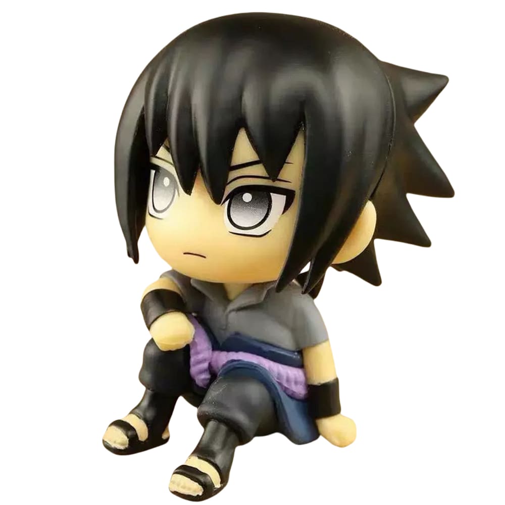 Figuras ornamentais Naruto Sasuke Qversion PVC 14+ anos