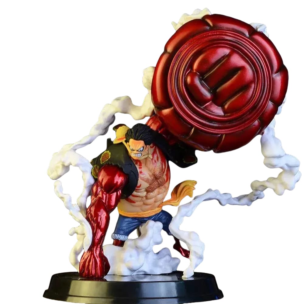 Figuras ornamentais de brinquedo de PVC anime Luffy Gear 2 One Piece