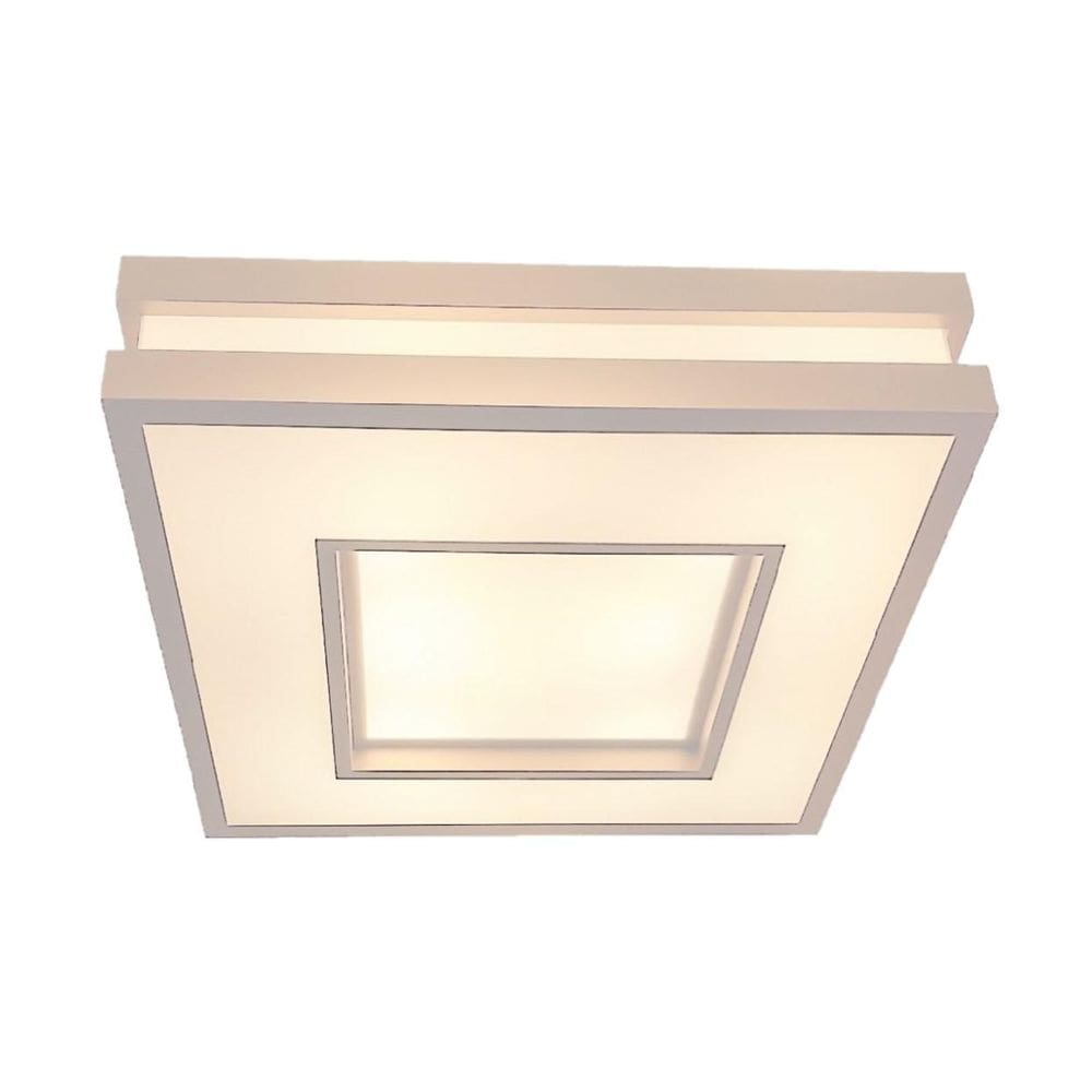 Plafon Moderno Decorativo 6 Lâmpadas Branco Para Sala Mesa