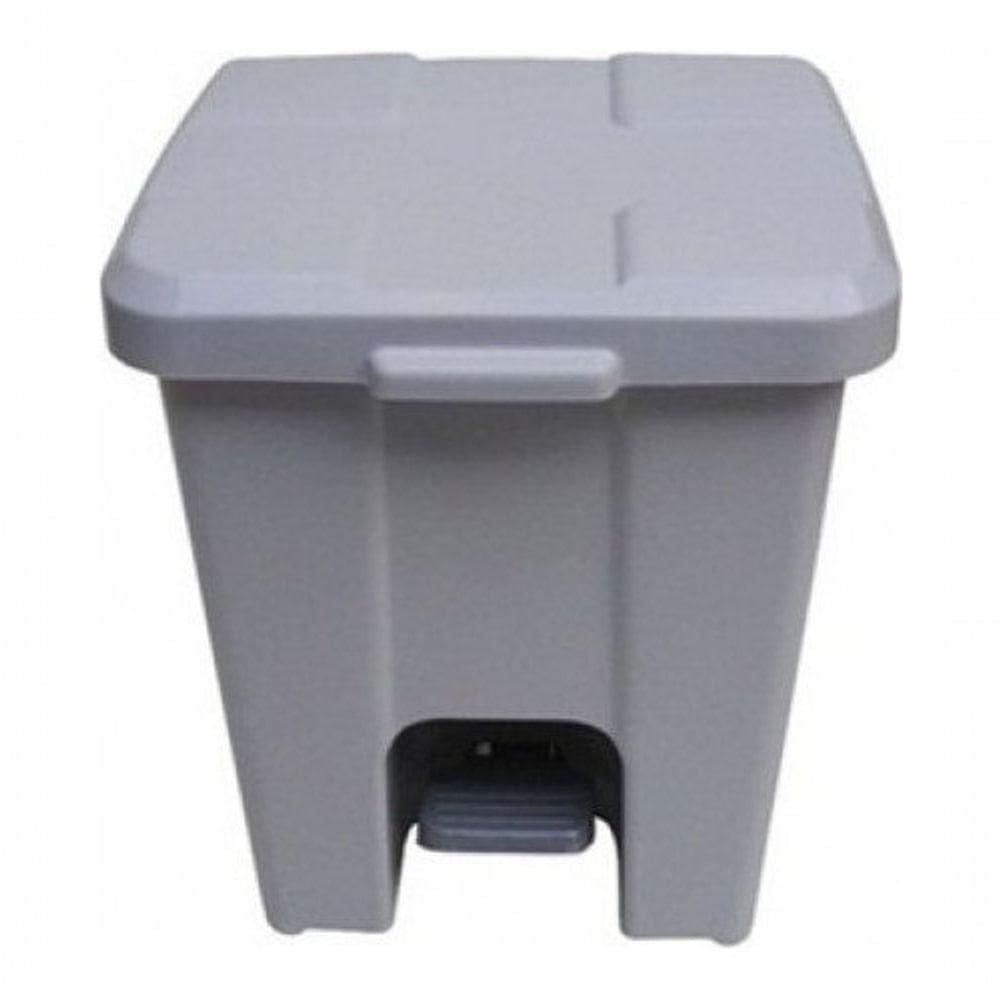 Lixeira Cesto De Lixo Quadrado Com Pedal 15 Litros (p15)