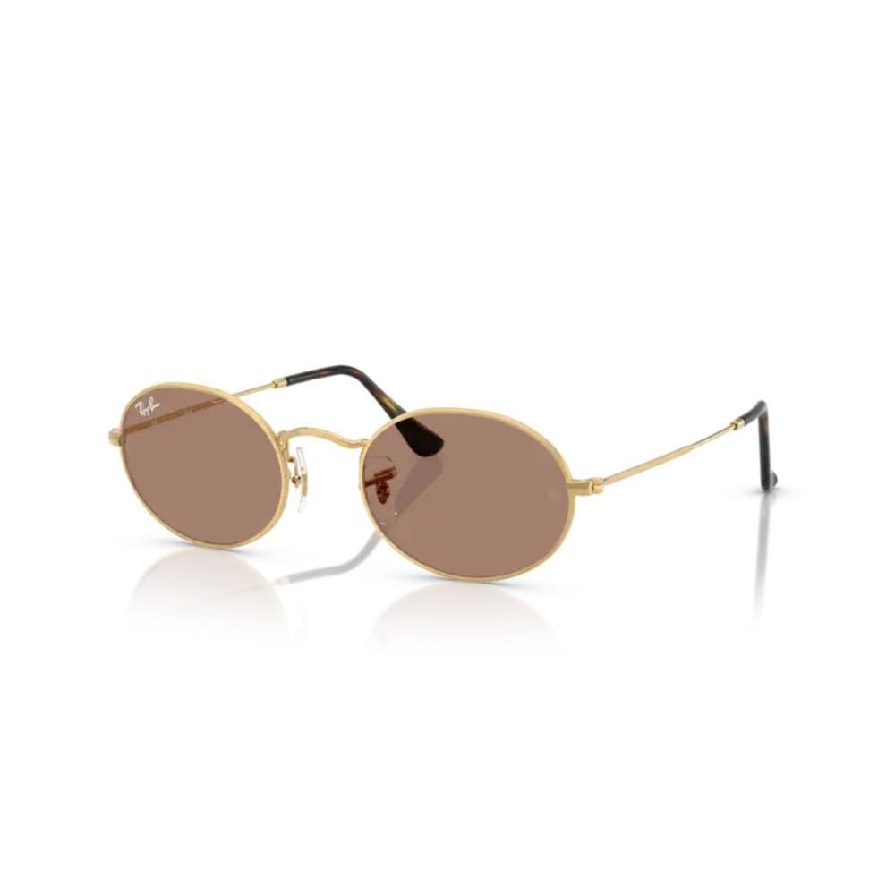 Óculos de Sol Oval Ouro Ray-Ban