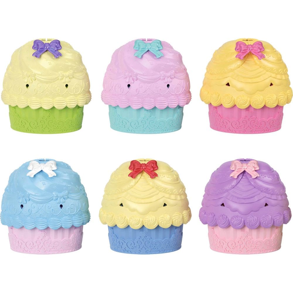 Brinquedo Mattel Disney Princess Cupcake Reveal com 5 surpresas