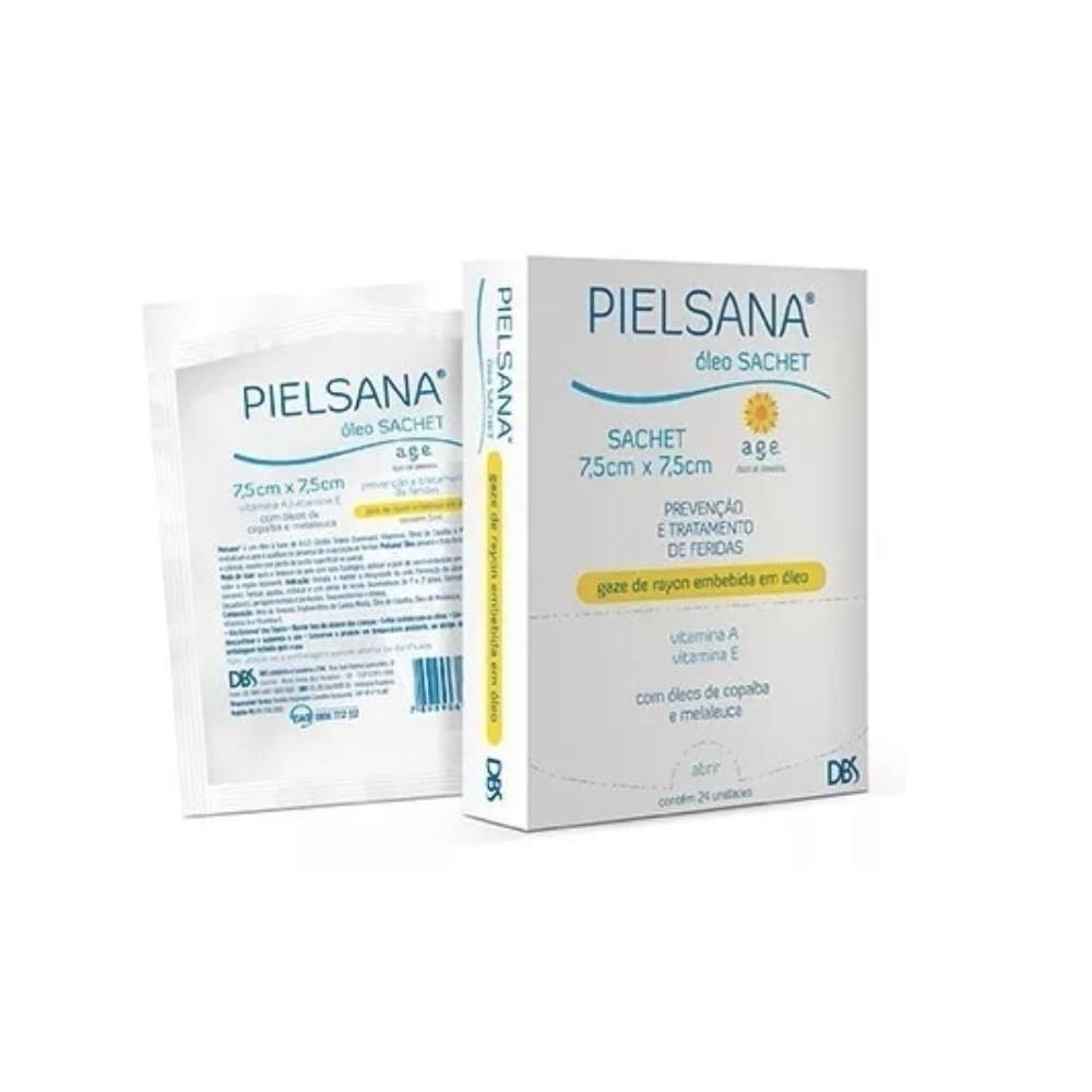 Gaze Pielsana De Rayon 7,5 X 7,5  Cx C/10 Sachet  - Dbs