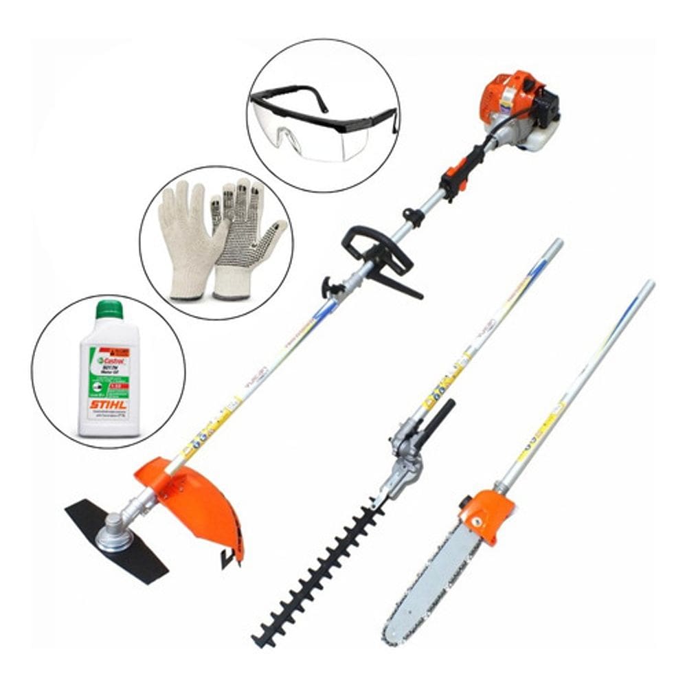 Roçadeira Multifuncional 4 Em 1 Vulcan Vrm 330 + Oleo Stihl