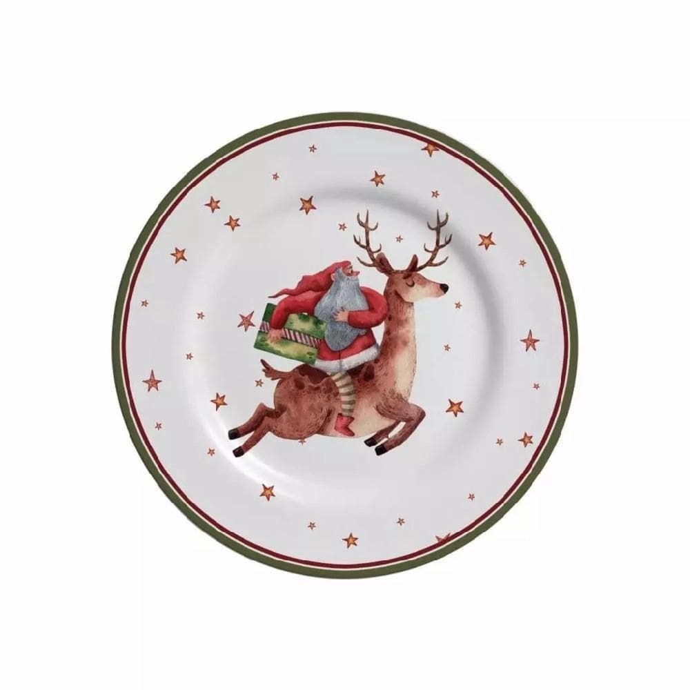 Prato De Sobremesa Father Christmas Alleanza