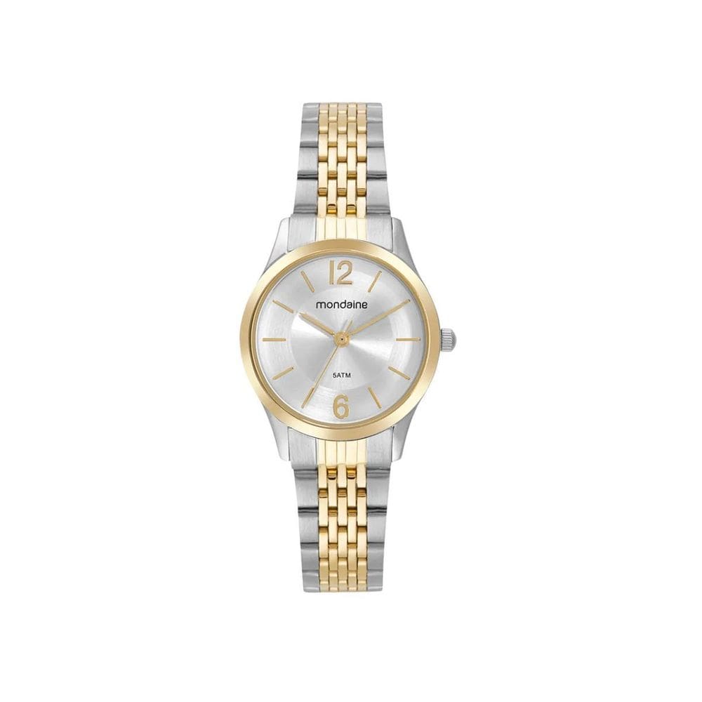 Relógio Mondaine Bicolor Feminino 32698Lpmvbe2