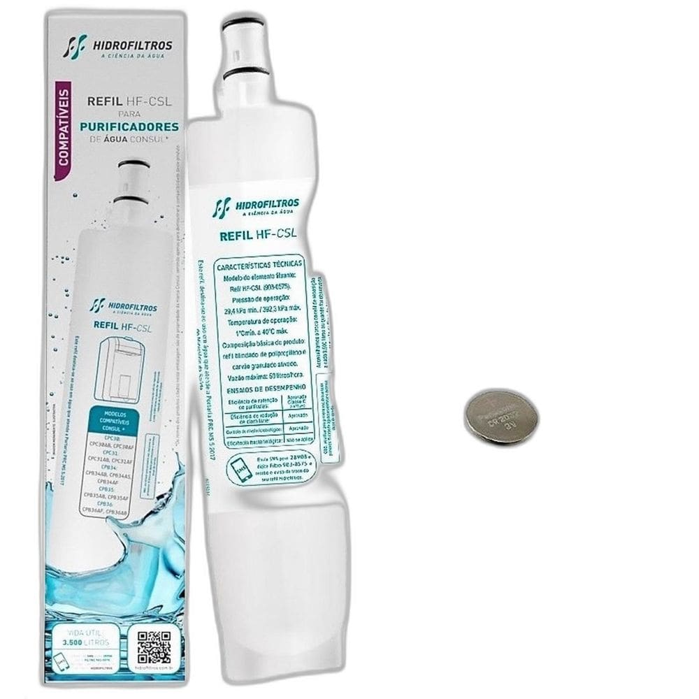 Refil Premium Purificador Consul Cpc30 E 31 Cpb34,35 E 36...