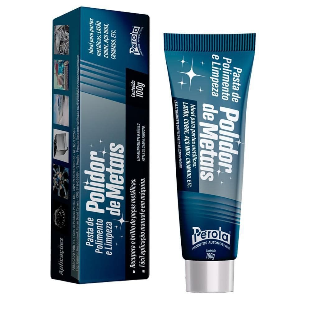 Polidor De Metais 100G Pérola