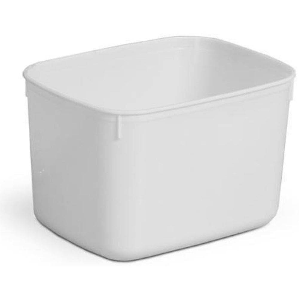 Pote Para Sorvete Tampa Vermelha - Kit 10 Unidades