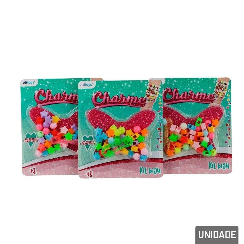KIT Miçangas Charme - Tudo em Caixa