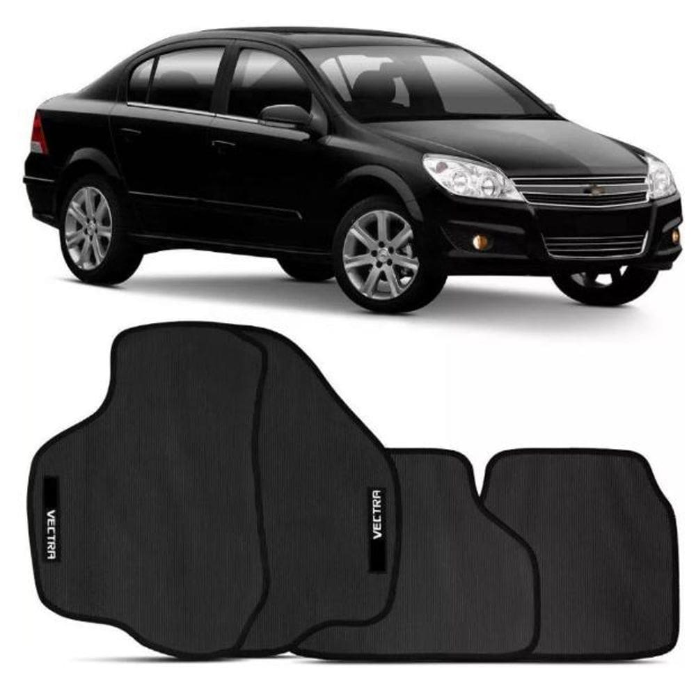 Tapete Automotivo PVC Vectra 2006 a 2011  4 pecas