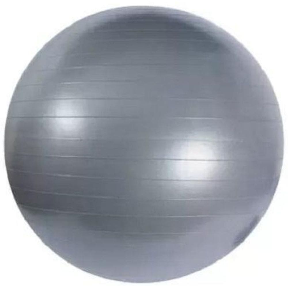 Bola Inflável Para Exercícios - Cor: Cinza