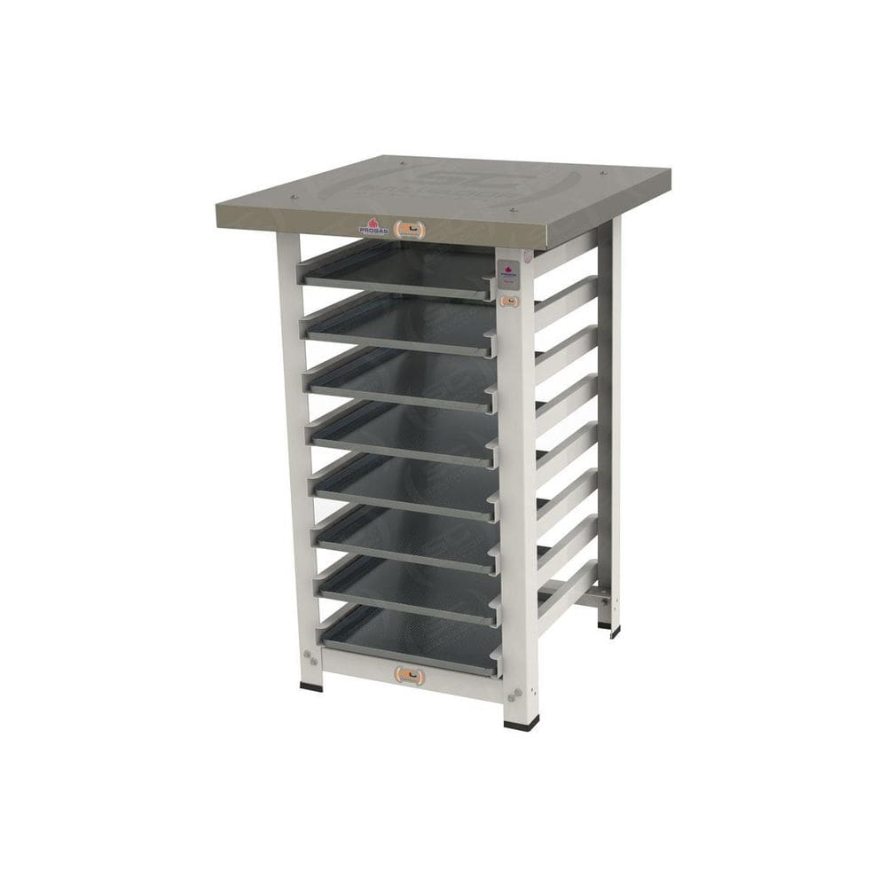 Mesa Apoio Mes004 Bancada 8 Níveis + 8 Assadeira 35Cm Progás
