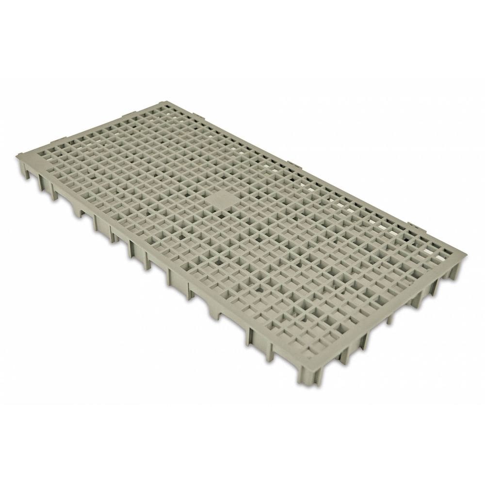 Piso Plástico Cinza 25x50
