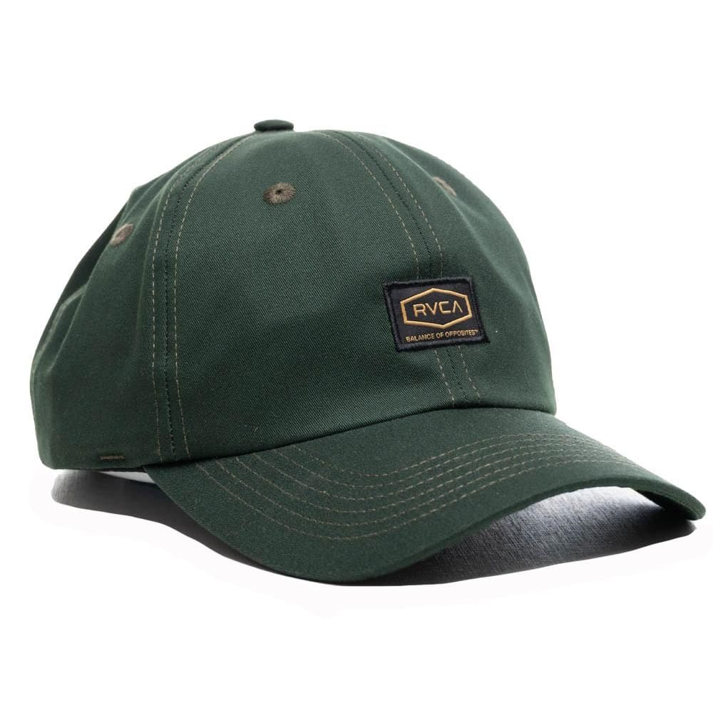 Boné RVCA Aba Curva Dayshift Strapback WT25 Verde Escuro