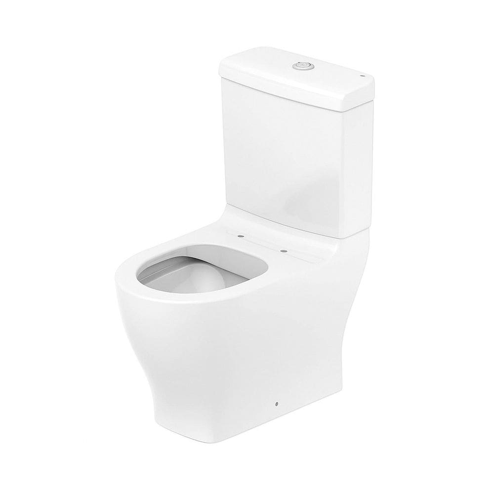 Bacia com Caixa Acoplada Assento Pp Softclose Slim Celite Branco