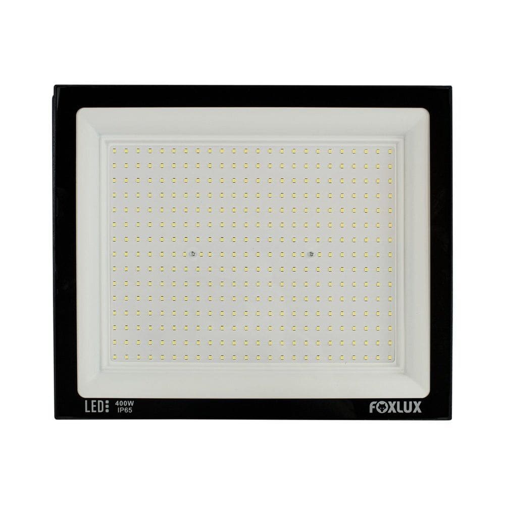 Refletor Led 50w 12v Luz Fria Foxlux Preto