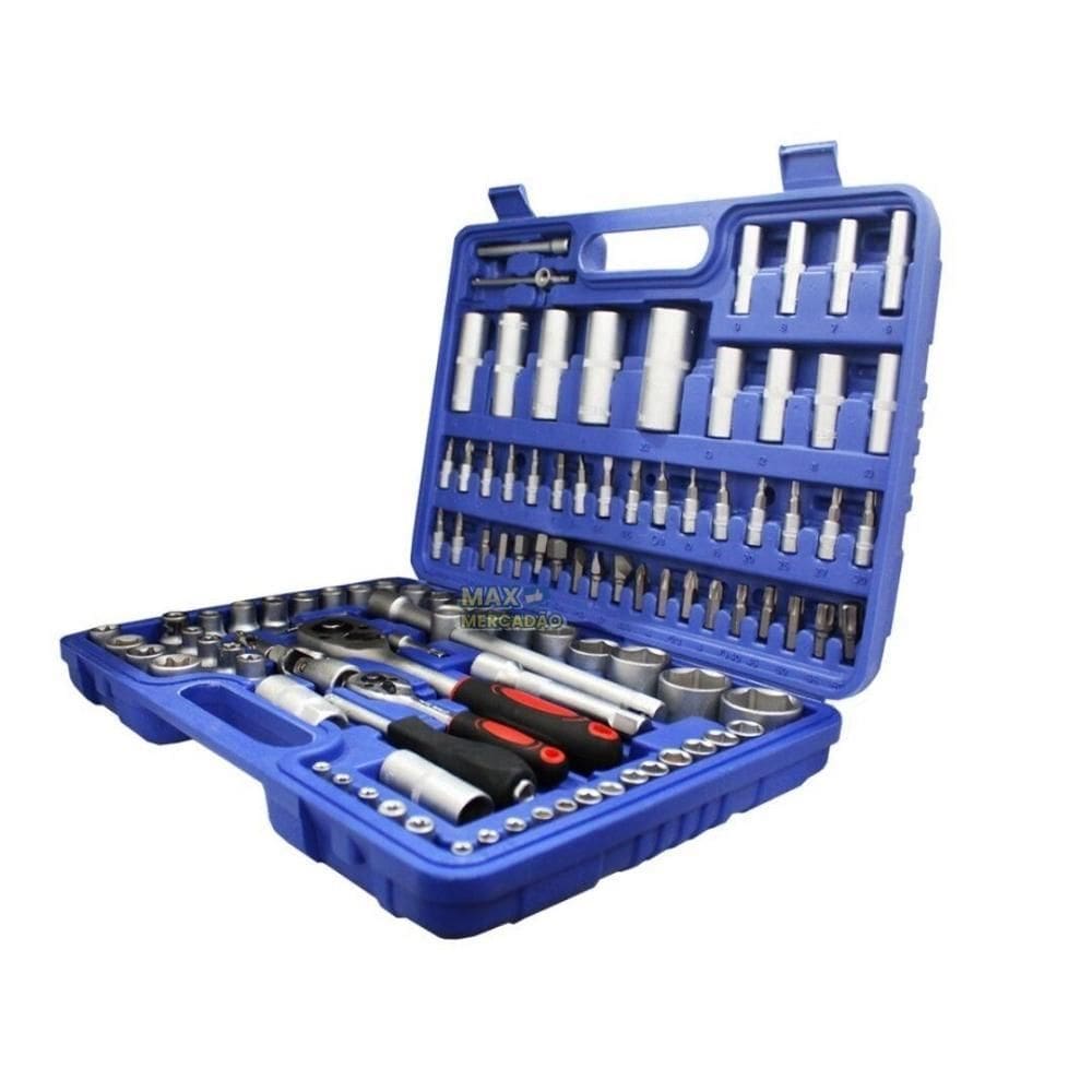 Conjunto De Ferramentas Catraca 46 Pçs