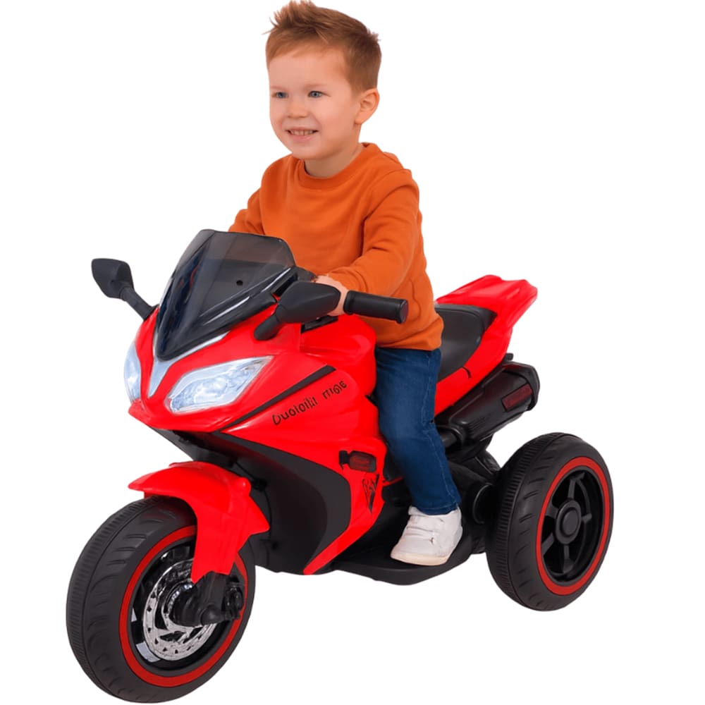Moto Elétrica Infantil Biemme SP Max Vermelha 12V