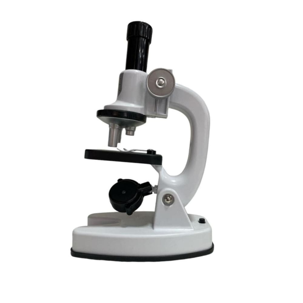 Microscopio De Brinquedo Mini Genio Com Acessorios Luz de Led Bbr Toys