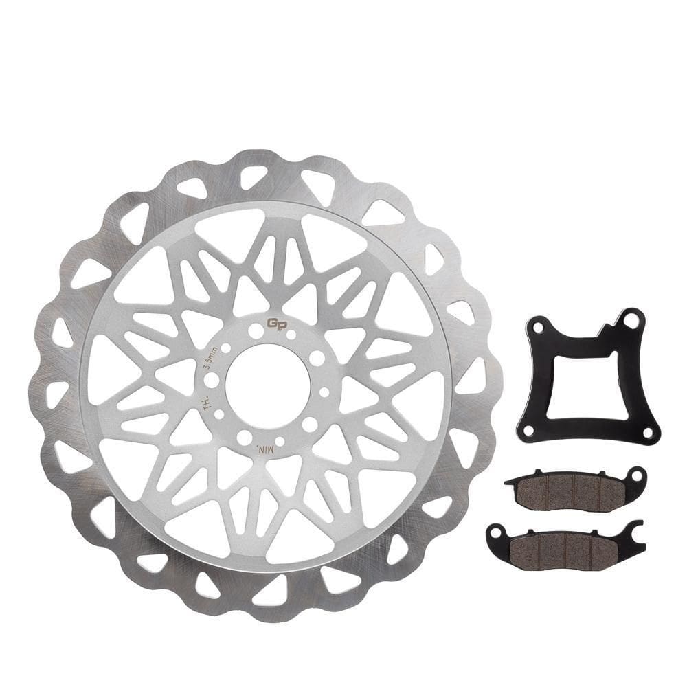 Disco Com Pastilha Freio Diant. Gp7 Cg 150 09/15 320Mm Prata